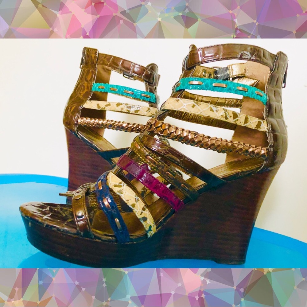 ALDO Wedge Strap Shoes
